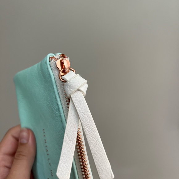Mint / seafoam pencil / cosmetic pouch - Picture 5 of 6